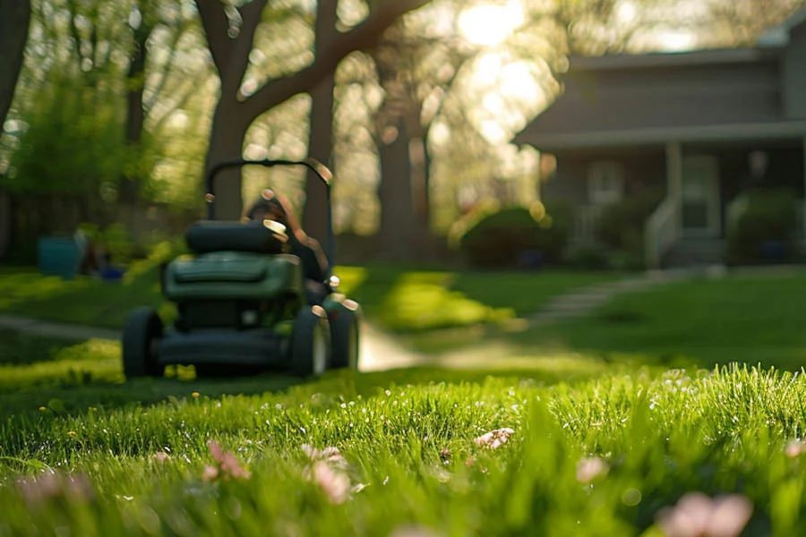 eco electric lawn mower