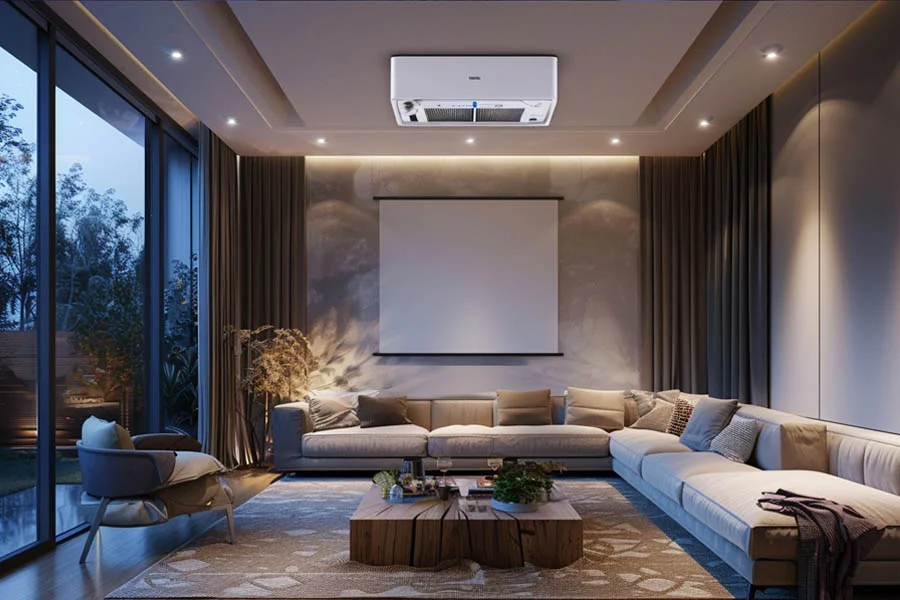 movie theater in home