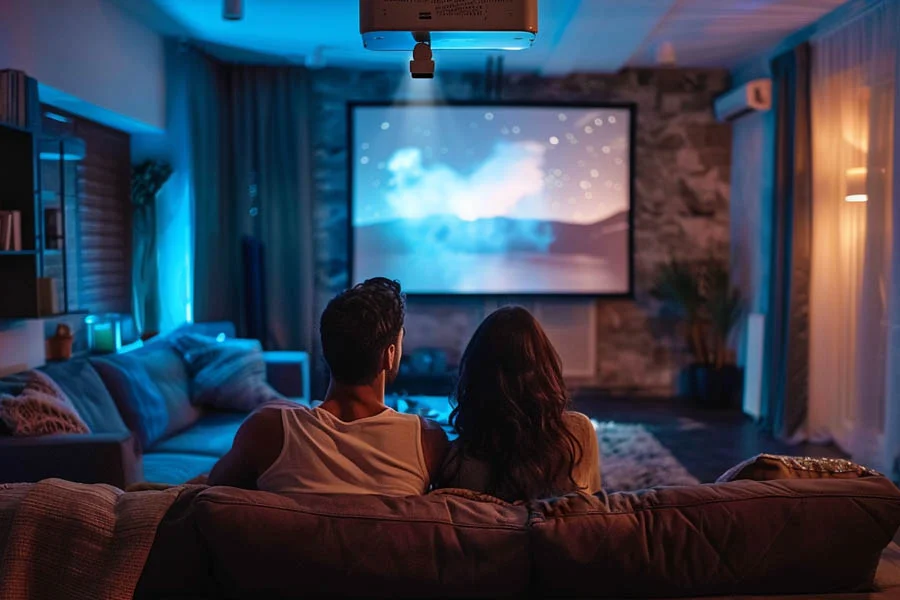 movie theater in home